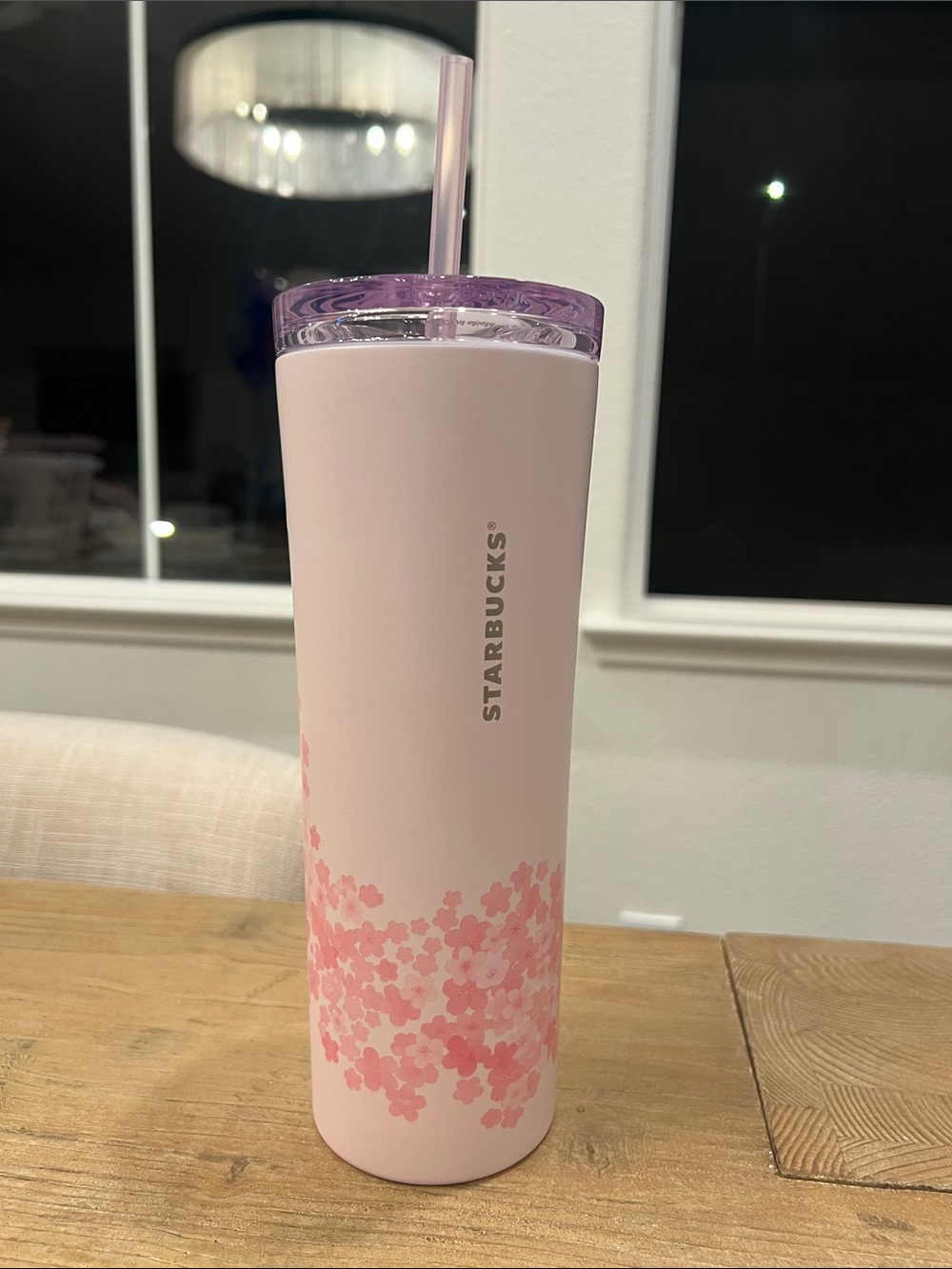 NWT Starbucks 2026 Spring Sakura Cherry Blossom Stainless Steel Tumbler Cold